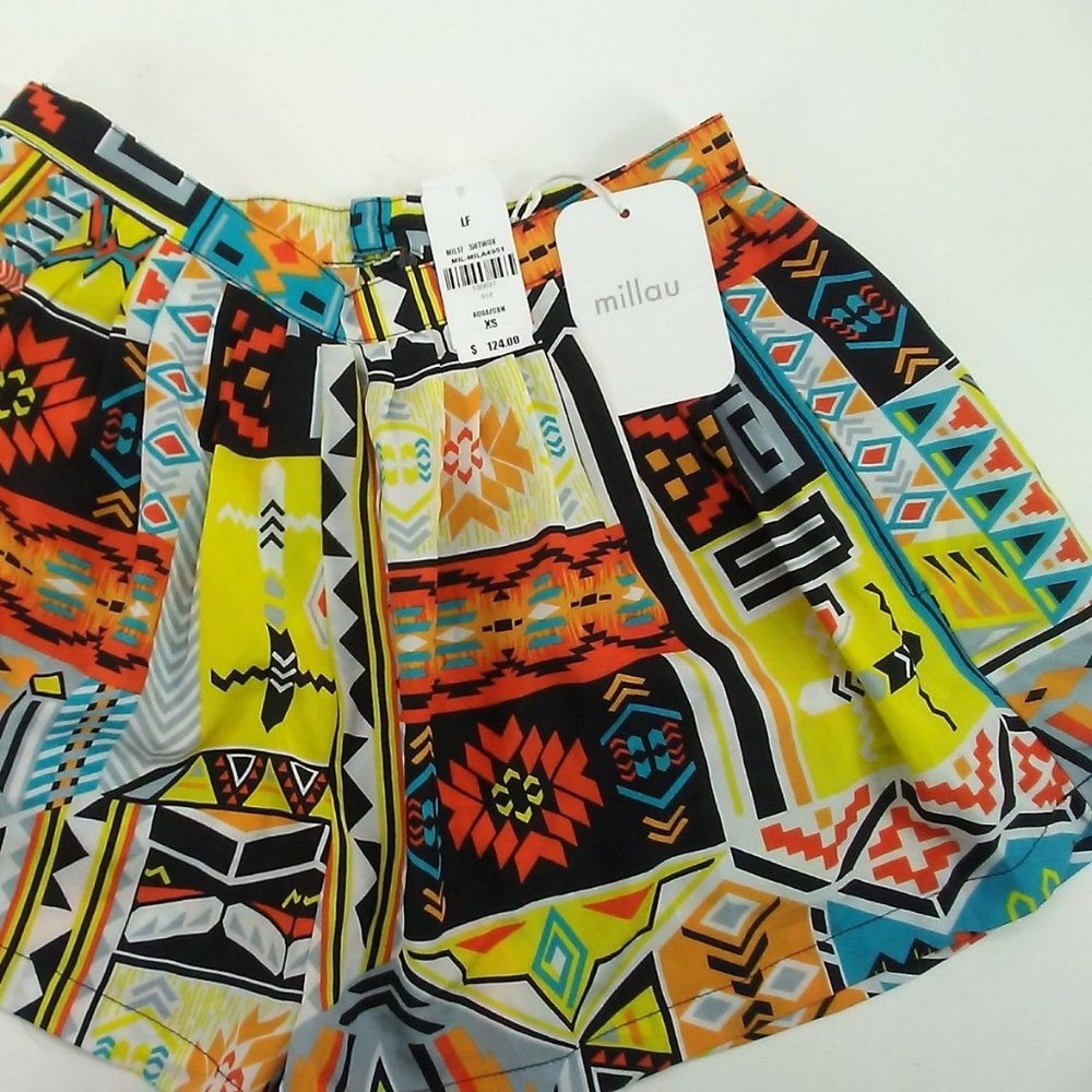 LF Brands Aztec Print Shorts